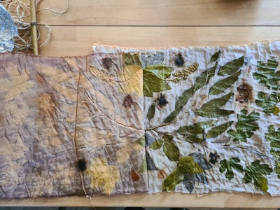 Déroulage Ecoprint Atelier PaMa Fabrique