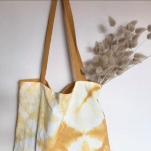 Totebag teinture végétale oignons jaunes PaMa Fabrique
