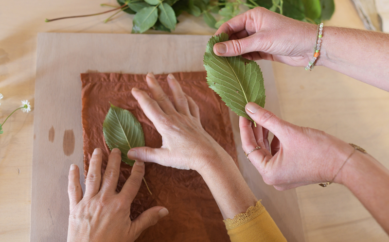 Feuilles pour ecoprint PaMa Fabrique